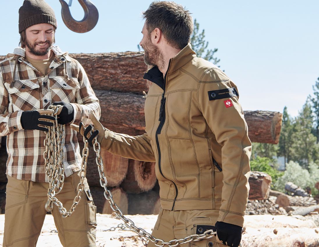 Témata: Softshellová bunda e.s.roughtough + vlašský ořech 1