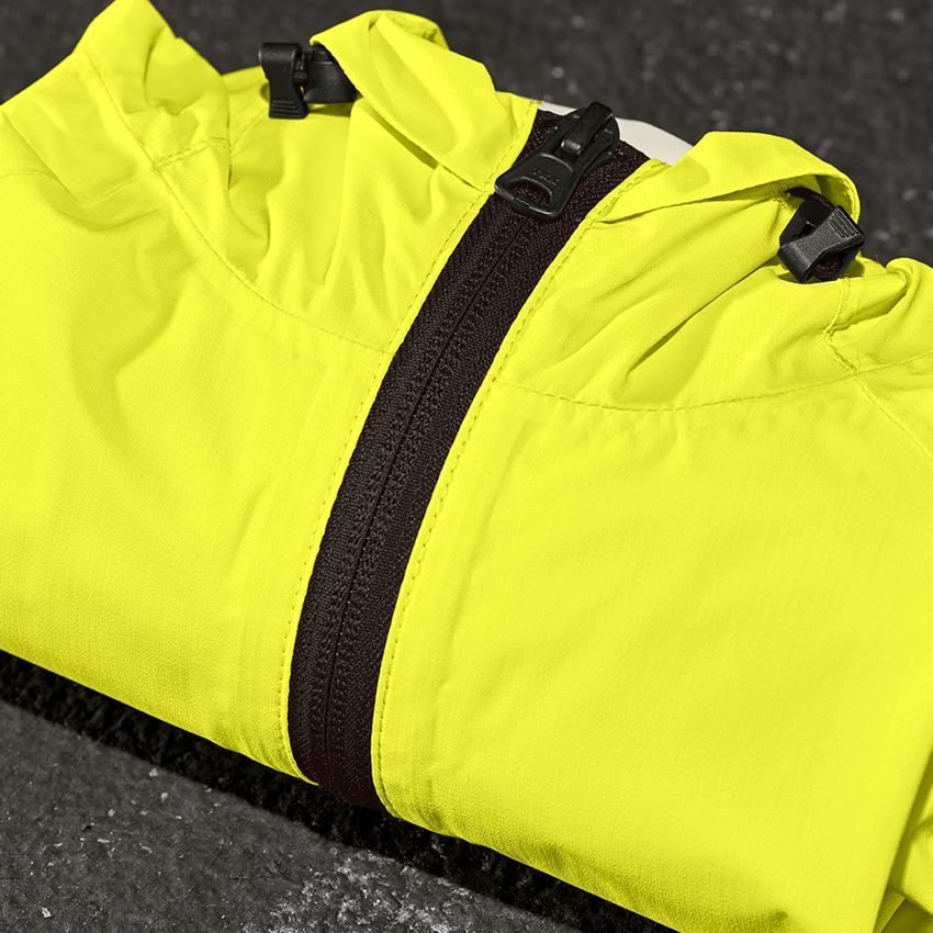 Pracovní bundy: Větrovka light-pack e.s.trail + acidově žlutá/černá 2