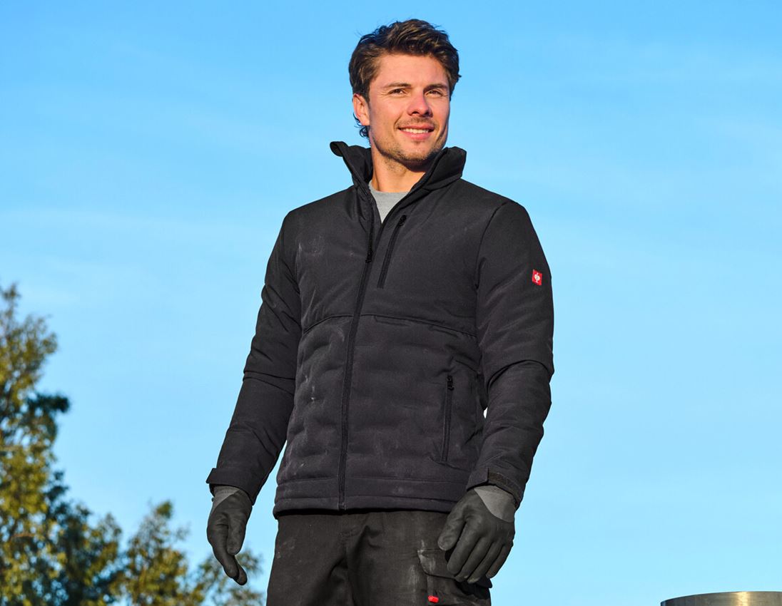 Témata: Zimní bunda Padded e.s.line.core + černá