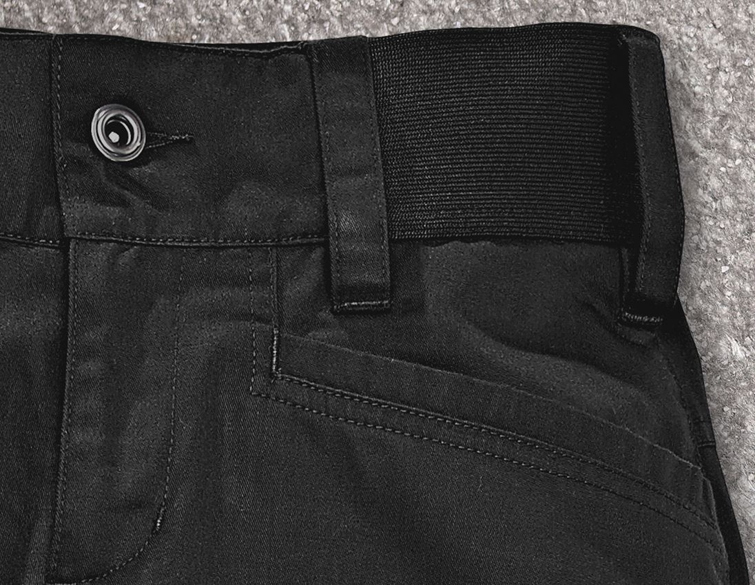 Pracovní kalhoty: e.s. Pracovní kalhoty base, dámské + černá 2