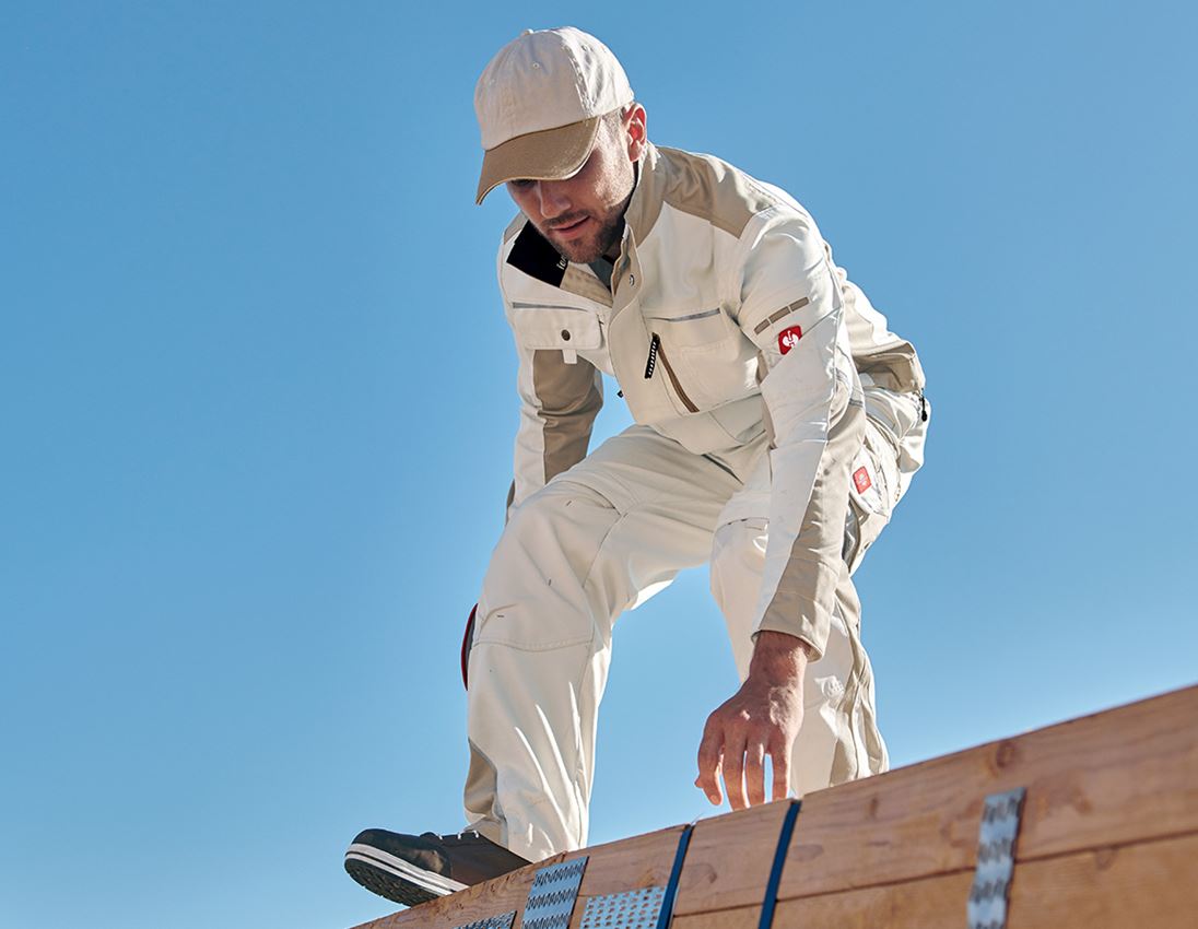 Pracovní bundy: Bunda do pasu e.s.motion + sádra/jíl 1