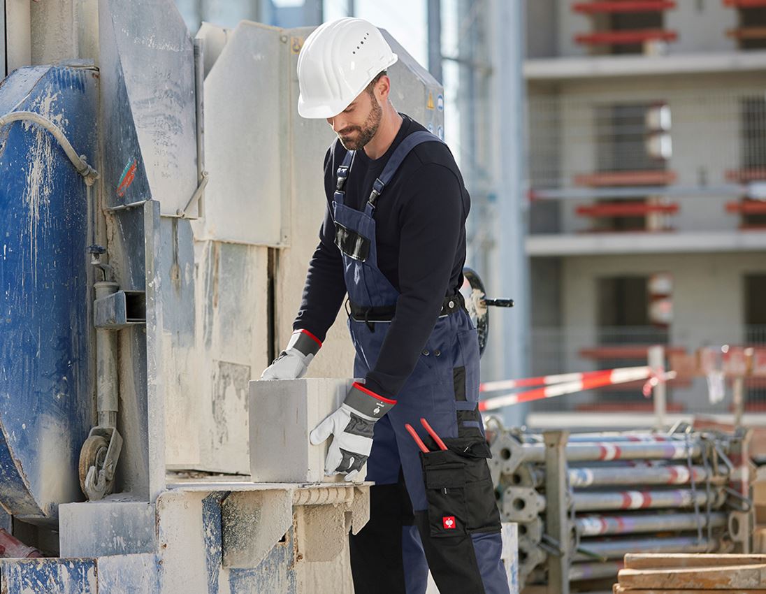 Témata: Kalhoty s laclem e.s.image + tmavomodrá/černá 2