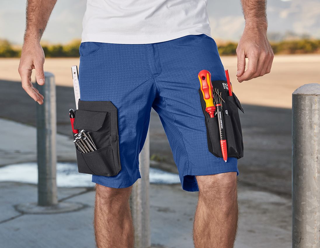 Pracovní kalhoty: Šortky  e.s.tool concept + alkalická modrá
