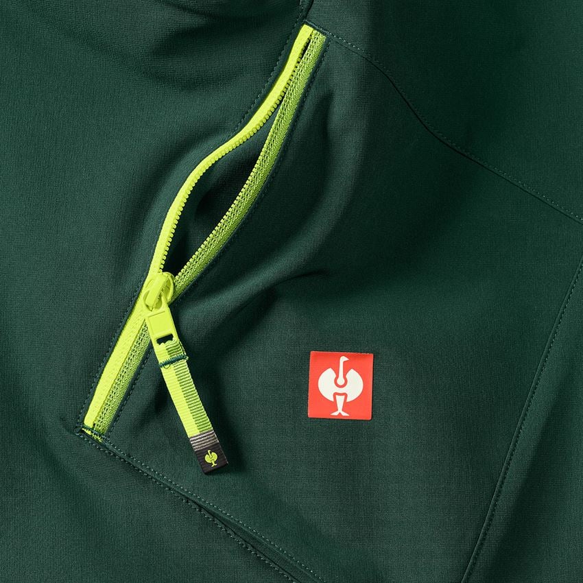 Pracovní kalhoty: Šortky e.s.ambition + zelená/výstražná žlutá 2