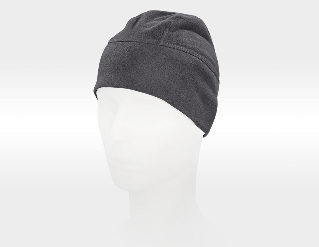 Doplňky: e.s. FIBERTWIN® microfleece čepice  + grafit