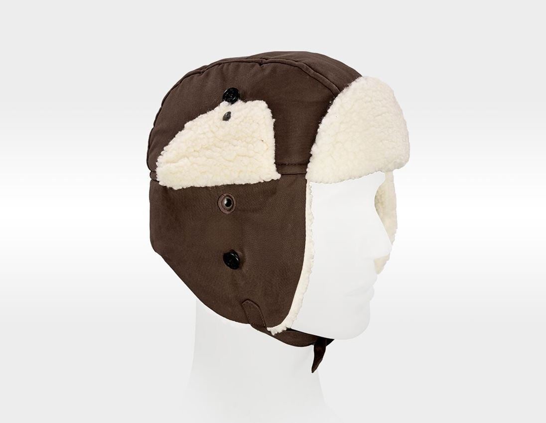 Doplňky: e.s. Zimní čepice cotton touch + kůra 1