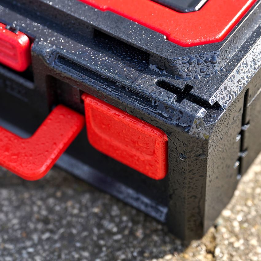 STRAUSSbox Systém: STRAUSSbox 125 small vč. přepážek + černá 2