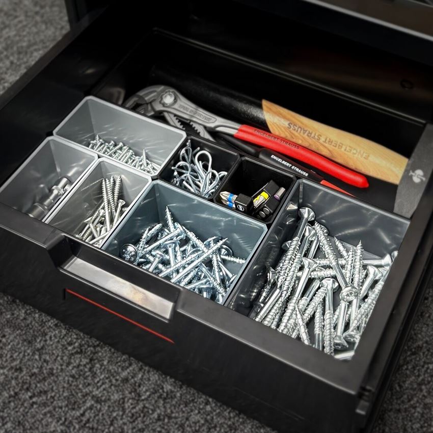 STRAUSSbox Systém: STRAUSSbox 265 Rack tool boxes, 8 boxů 2
