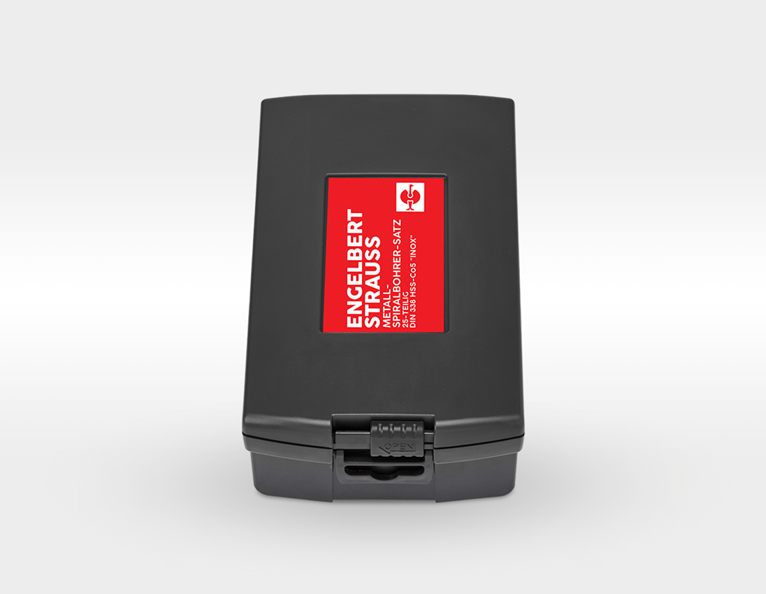 Vrtáky: e.s. sada spirálových vrtáků HSS-Co do kovu inox 1