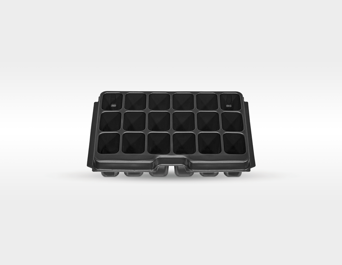 STRAUSSbox Systém: STRAUSSbox 118 midi tool insert, 18-přihrádky