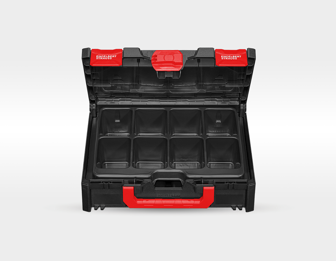 STRAUSSbox Systém: STRAUSSbox 118 midi vč. tool insert,8 přihrádek