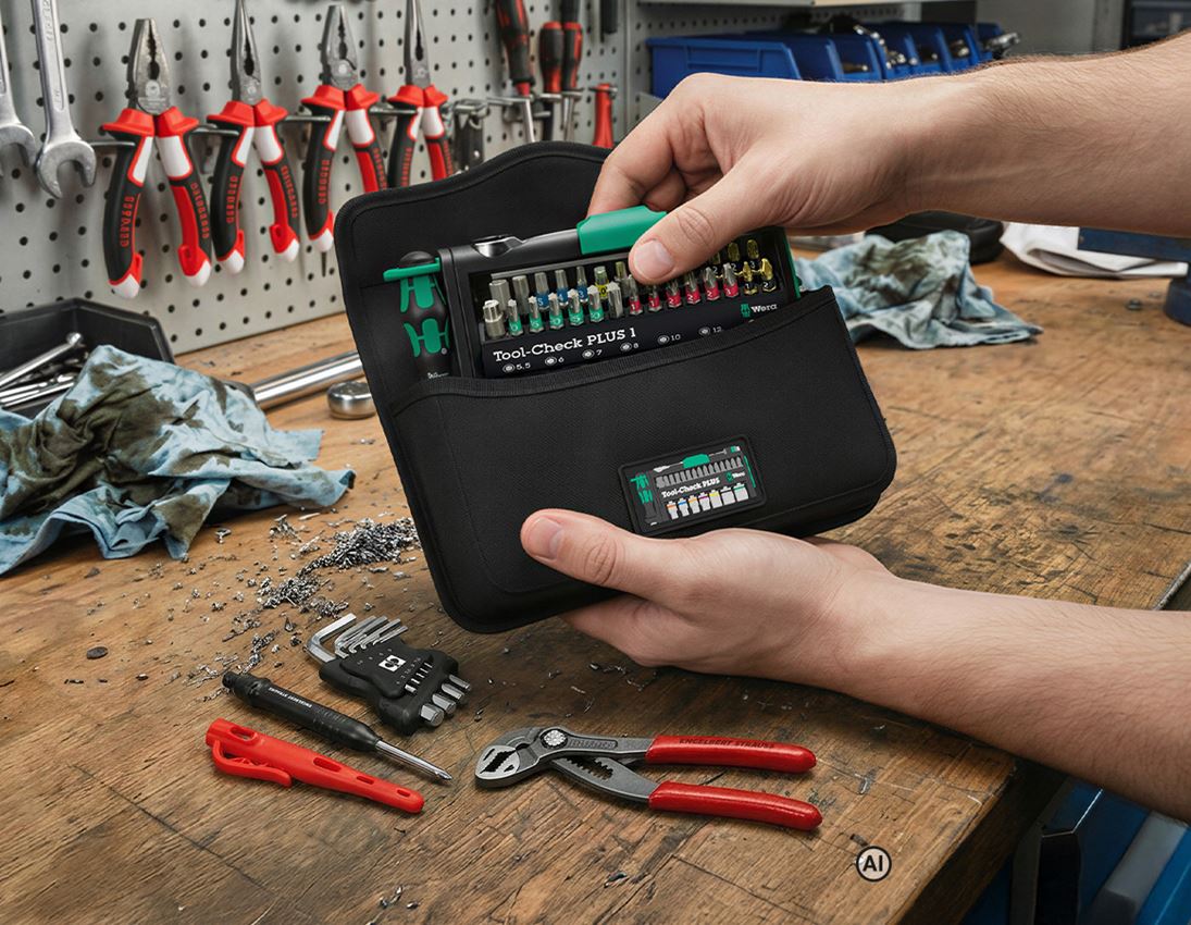 Vygenerováno / upraveno pomocí AI - Nářadí: Wera Tool-Check Combi III