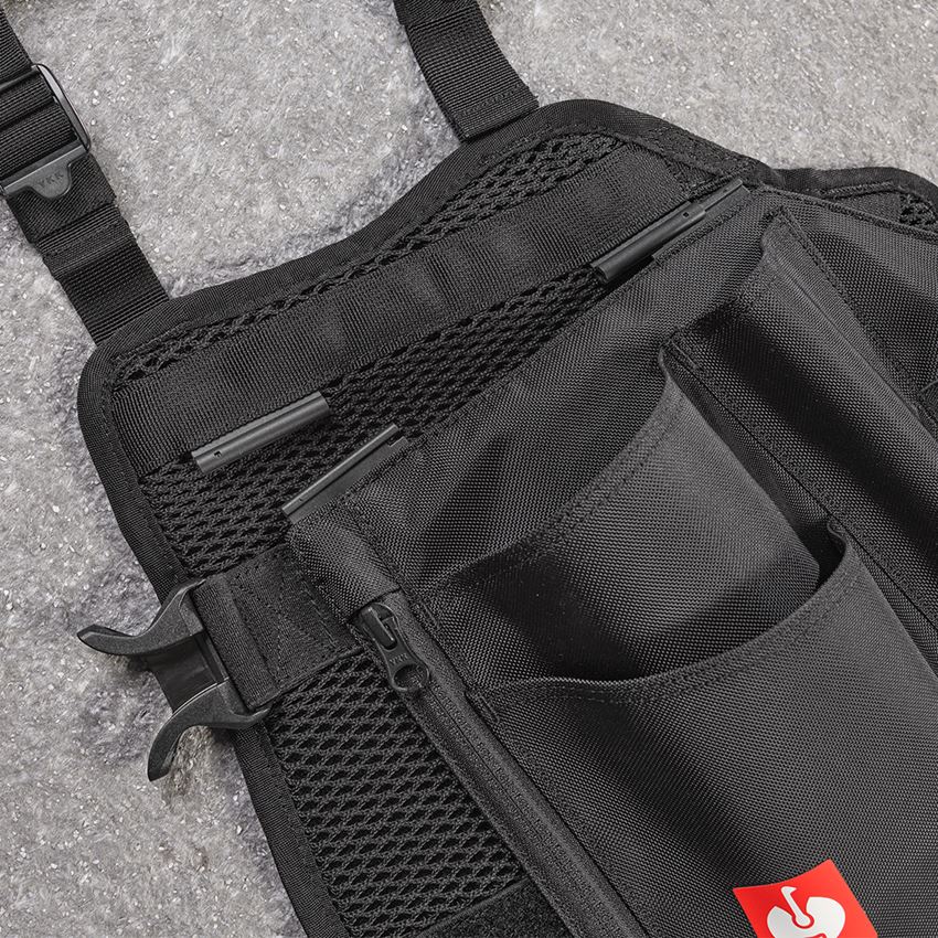 Tašky na nářadí | Kapsy na nářadí: e.s. Sada kapes na nářadí Legpack + černá 2
