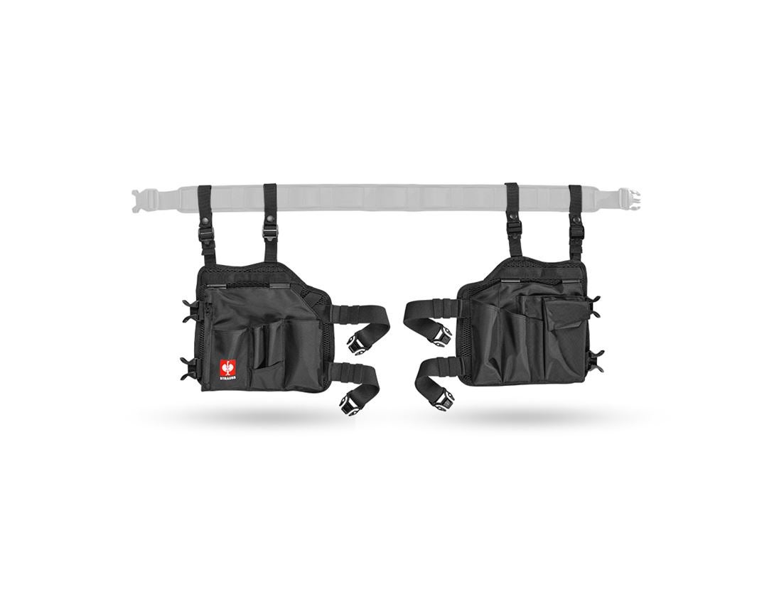 Tašky na nářadí | Kapsy na nářadí: e.s. Sada kapes na nářadí Legpack + černá 4