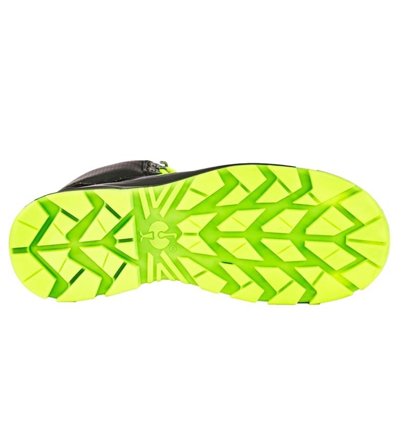 S3: S3 Bezpečnostní obuv e.s. Umbriel II mid + černá/výstražná žlutá 3