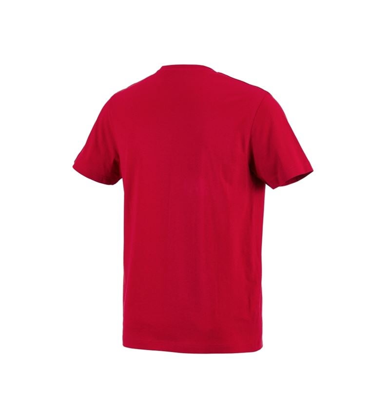 Trička, svetry & košile: e.s. Tričko cotton + ohnivě červená 5