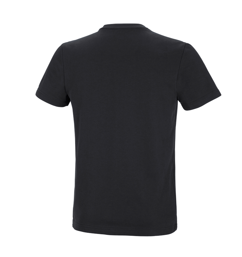 Trička, svetry & košile: e.s. Funkční tričko poly cotton + černá 4