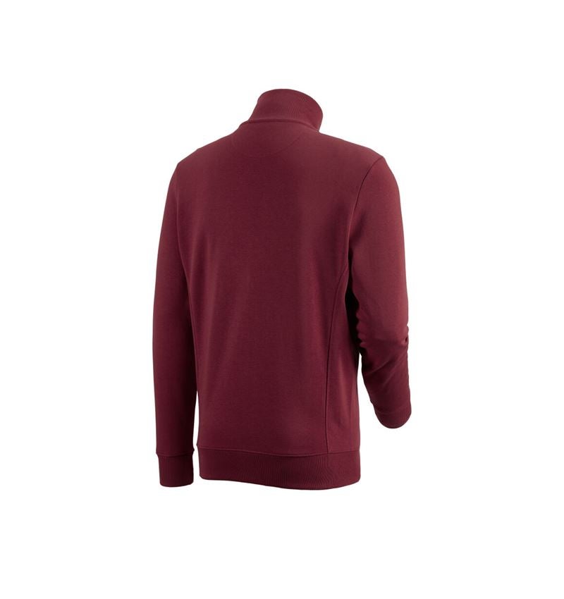 Trička, svetry & košile: e.s. Bunda Sweat poly cotton + bordó 3