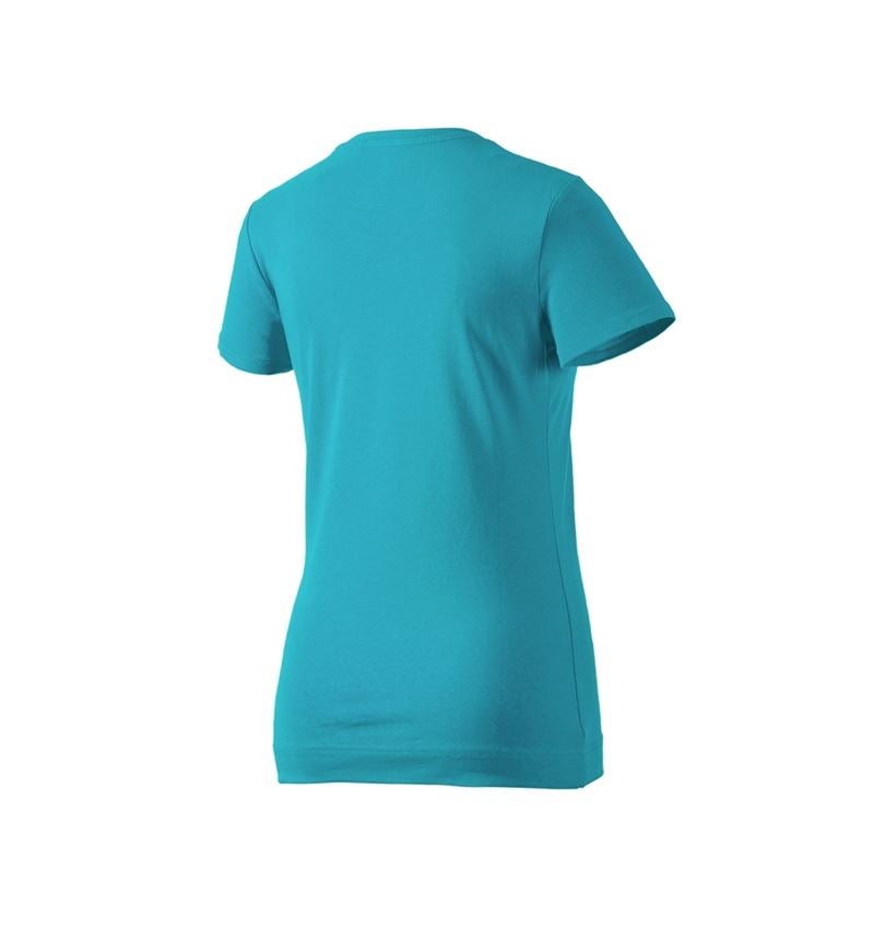 Trička | Svetry | Košile: e.s. Tričko cotton stretch, dámské + oceán 6