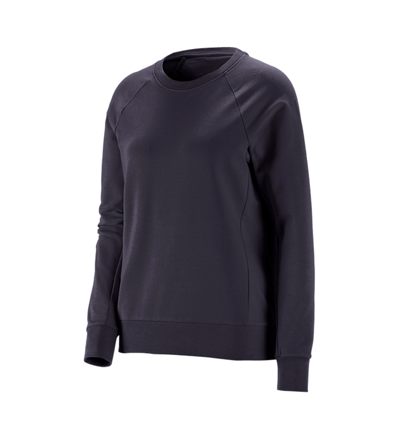 Trička | Svetry | Košile: e.s. Mikina cotton stretch, dámská + tmavomodrá 3