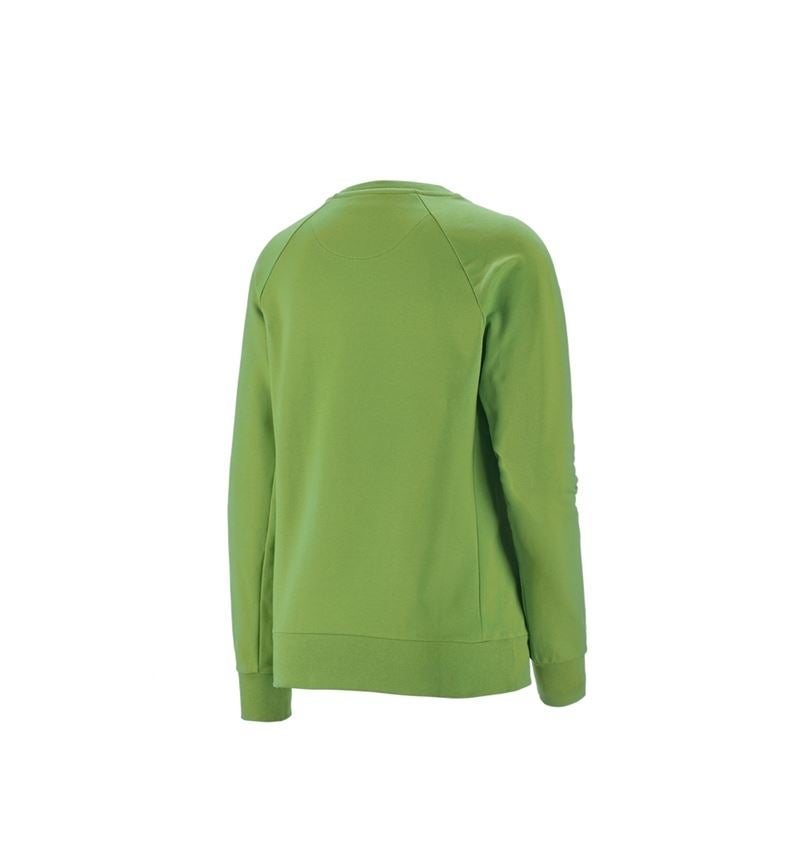 Trička | Svetry | Košile: e.s. Mikina cotton stretch, dámská + mořská zelená 4