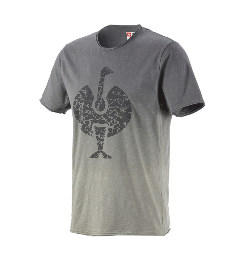 Trička, svetry & košile: e.s. Tričko workwear ostrich + granitová vintage 1