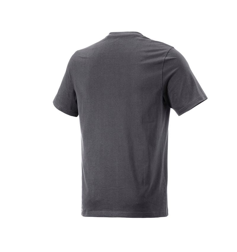 Trička, svetry & košile: e.s. Tričko cotton V-Neck + antracit 5