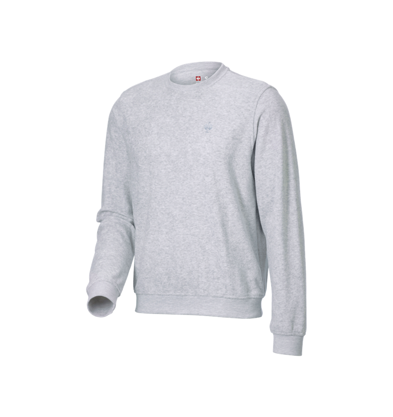 Trička, svetry & košile: e.s. Mikina Terry + šedý melír 2