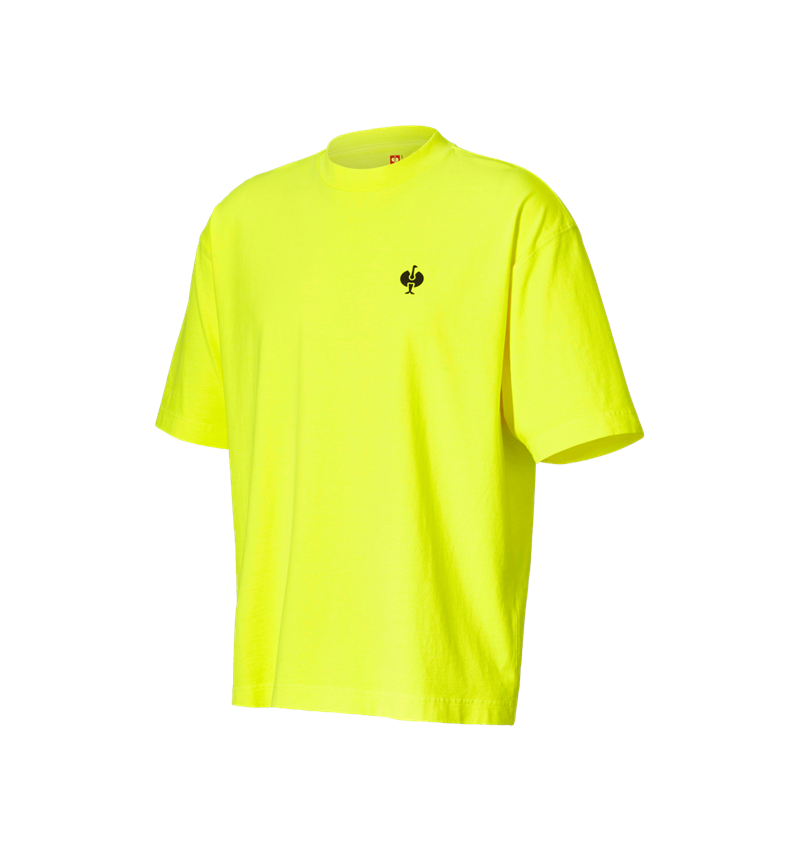 Trička, svetry & košile: e.s. Tričko neon + neonová žlutá vintage 3