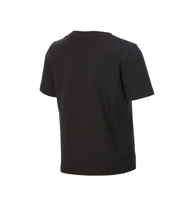 Trička | Svetry | Košile: e.s. Tričko cotton stretch engelbird, dětská + engelbird6/černá 4