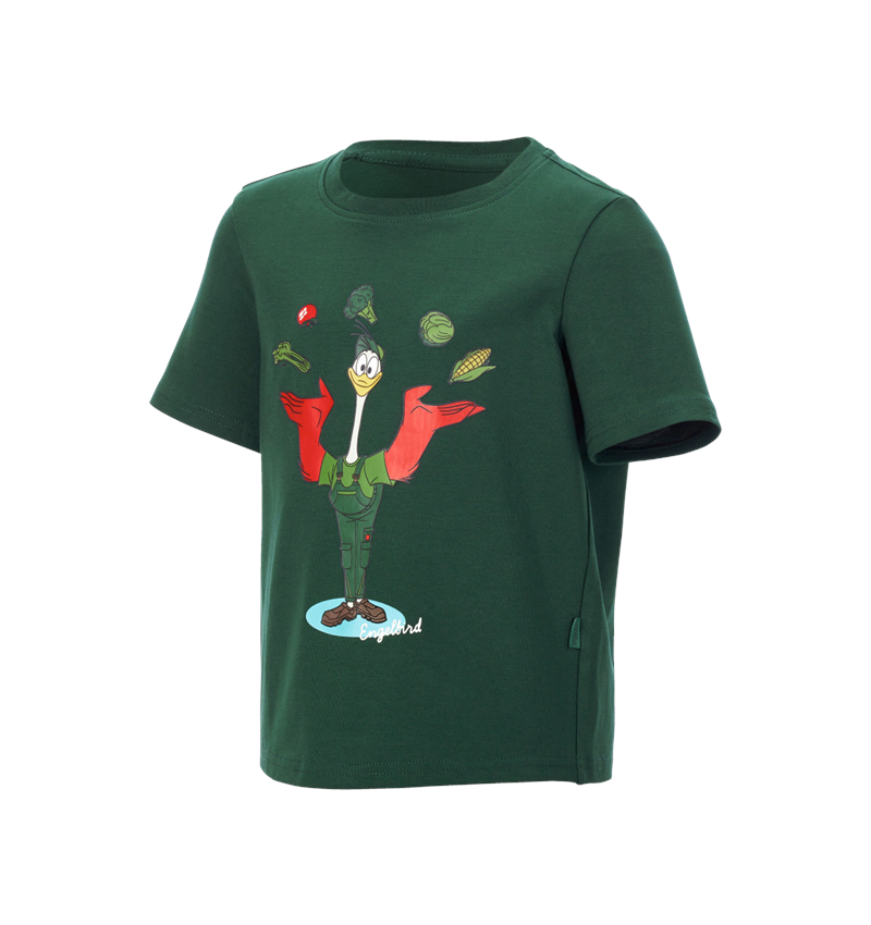 Trička | Svetry | Košile: e.s. Tričko cotton stretch engelbird, dětská + engelbird9/zelená 3