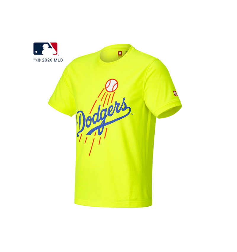 Spolupráce: MLB™ Tričko neon + LA neonová žlutá