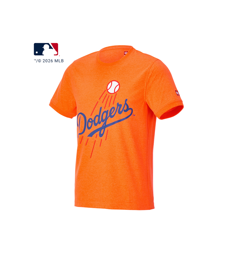 Spolupráce: MLB™ Tričko neon + LA neonová oranžová