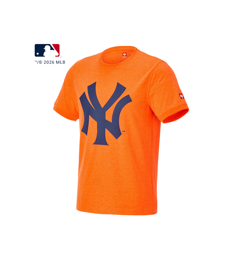 Spolupráce: MLB™ Tričko neon + NY neonová oranžová
