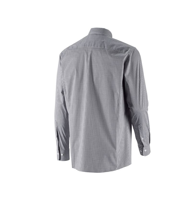 Témata: e.s. Business košile cotton stretch, comfort fit + černá károvaná 5