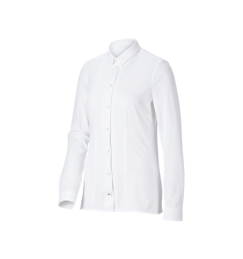 Trička | Svetry | Košile: e.s. Business halenka piqué + bílá 2