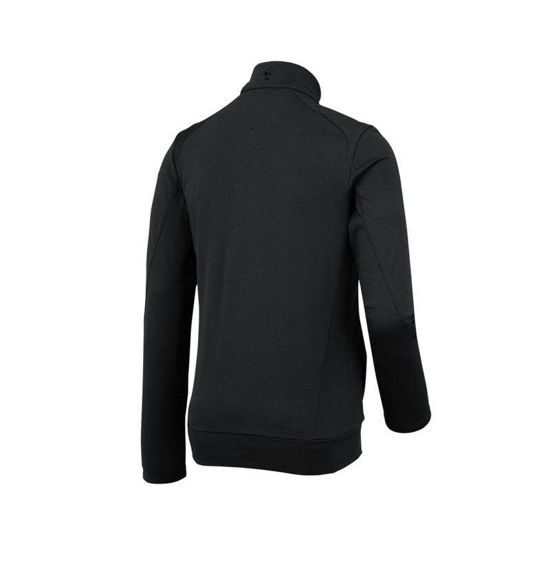 Pracovní bundy: FIBERTWIN® clima-pro bunda e.s.motion 2020 + černá/výstražná žlutá 4