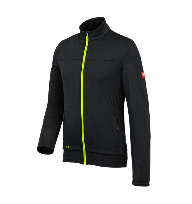 Pracovní bundy: FIBERTWIN® clima-pro bunda e.s.motion 2020 + černá/výstražná žlutá 3