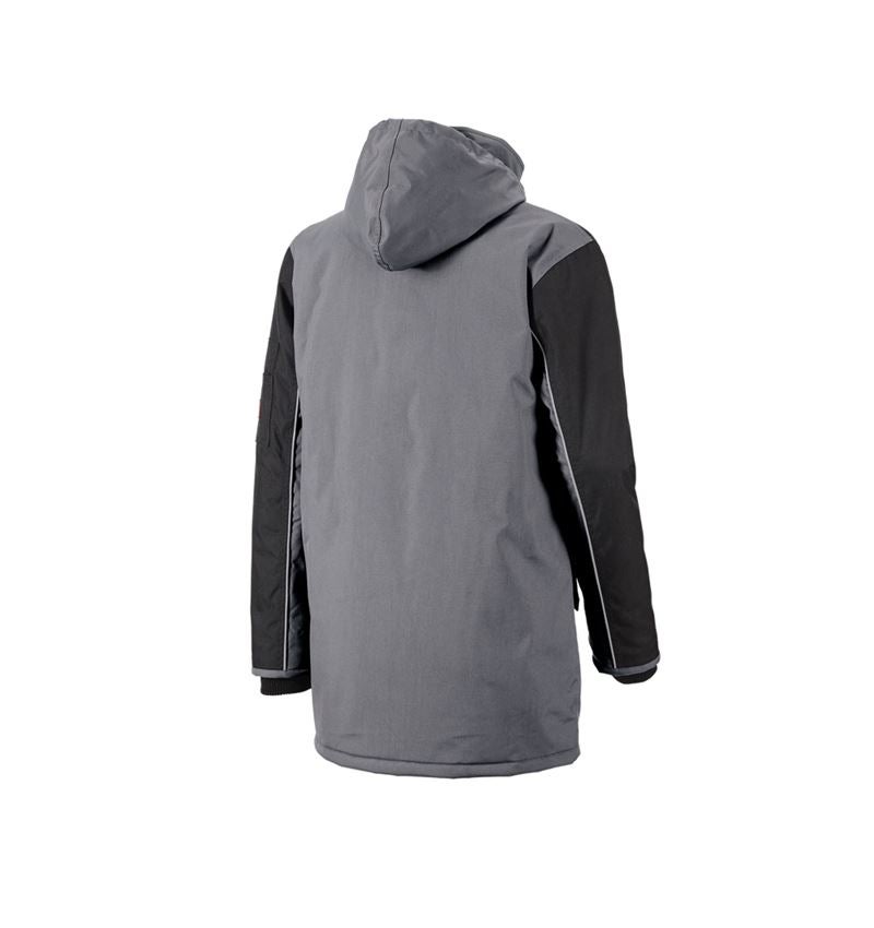 Pracovní bundy: Parka e.s.image + šedá/černá 3