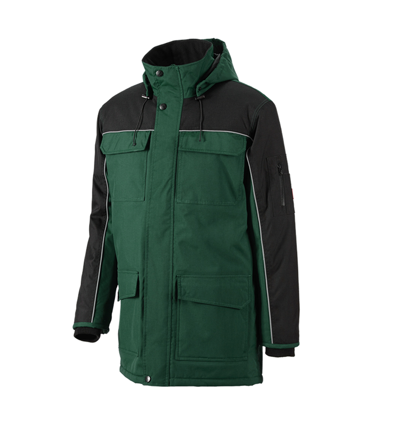 Pracovní bundy: Parka e.s.image + zelená/černá 4