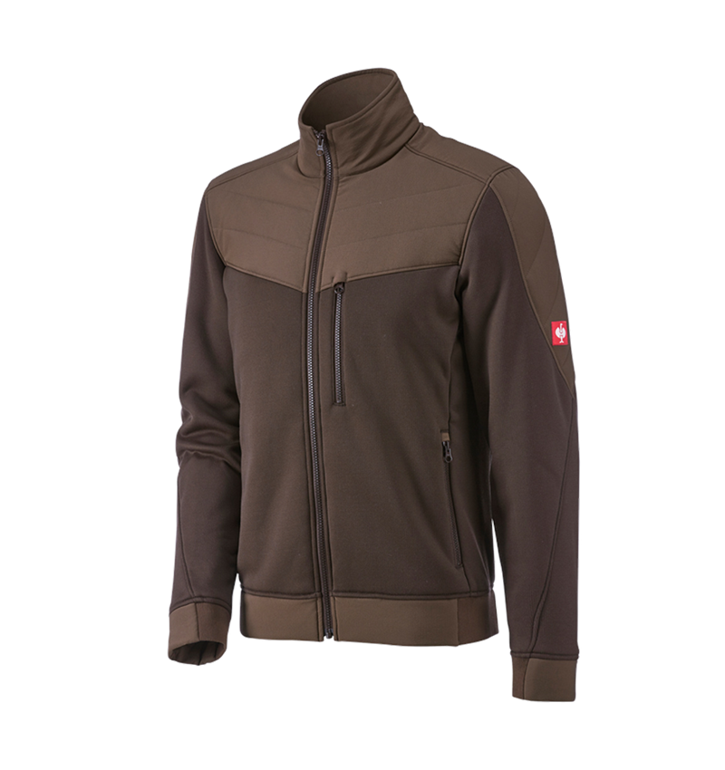 Pracovní bundy: Bunda thermaflor e.s.dynashield + kaštan/lískový oříšek 2