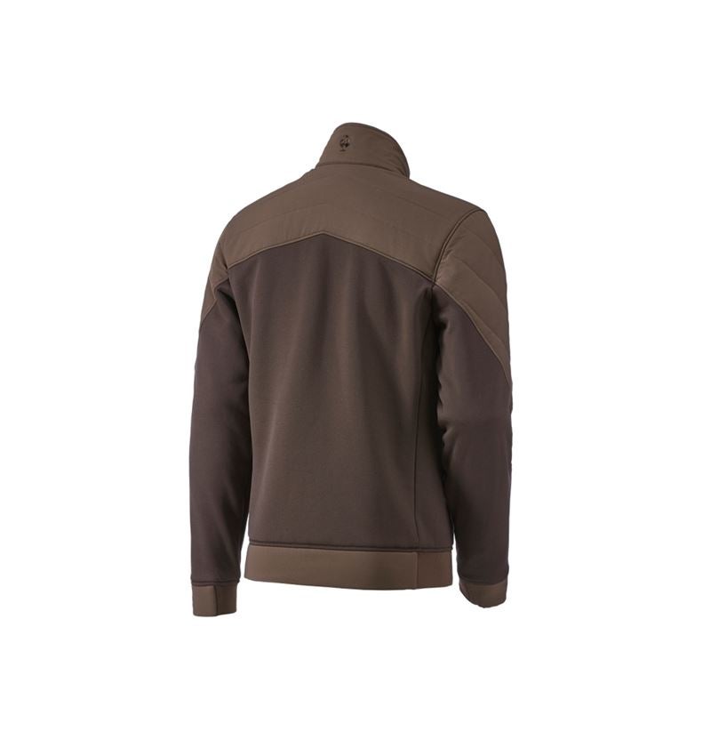 Pracovní bundy: Bunda thermaflor e.s.dynashield + kaštan/lískový oříšek 3