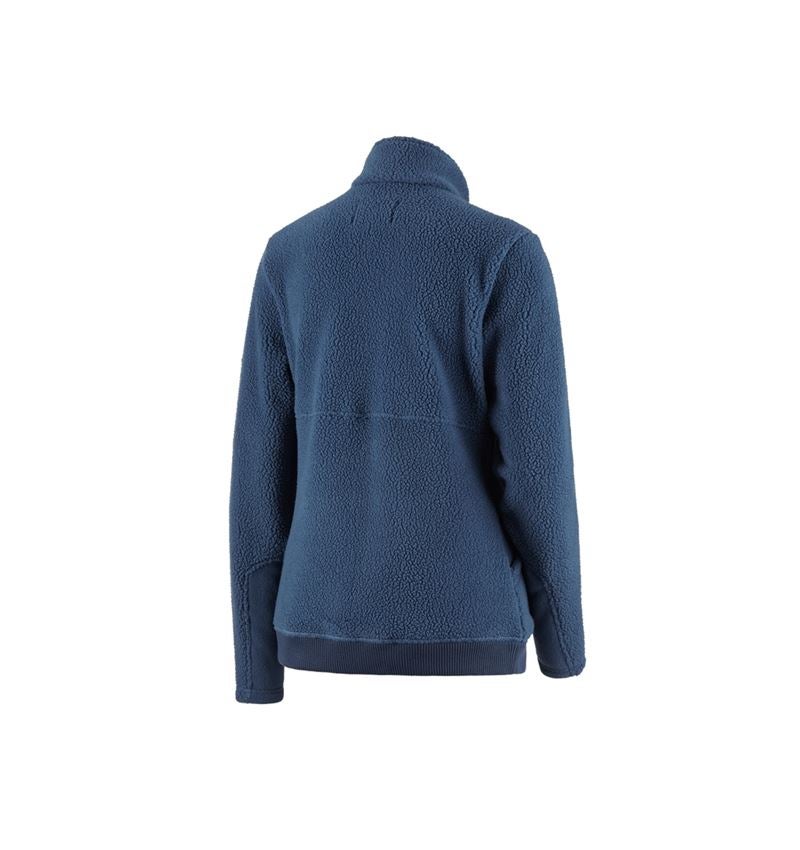 Pracovní bundy: Dámská bunda z vlákenného rouna e.s.vintage + ledově modrá 3