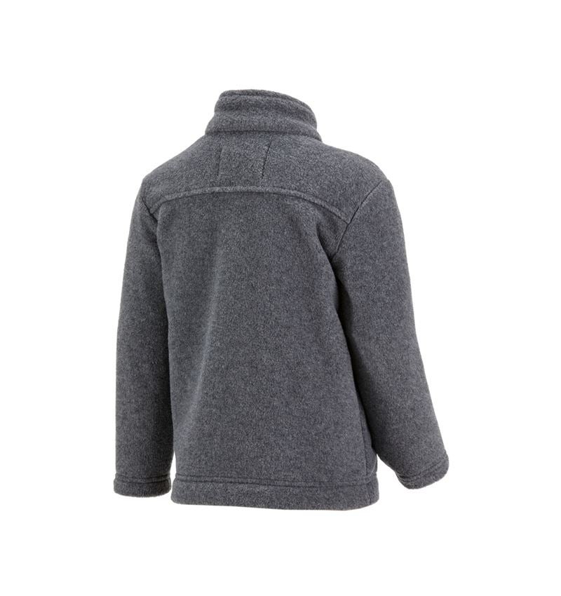 Témata: Fleecová bunda e.s.vintage, dětská + černá melanž 3