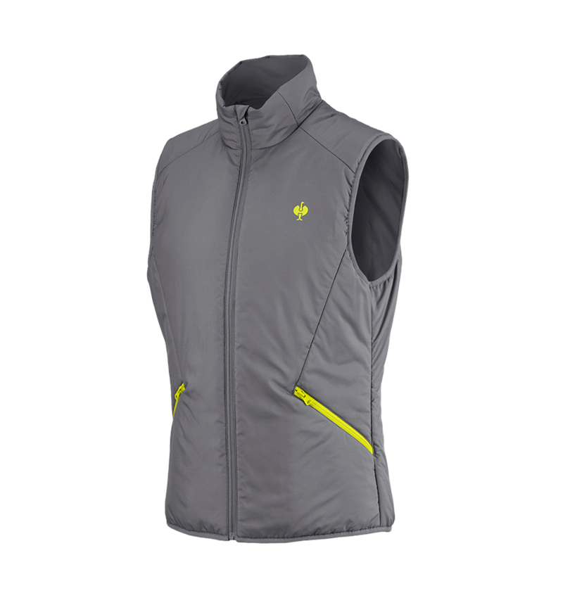 Pracovní vesty: Vesta e.s.trail + čedičově šedá/acidově žlutá 6