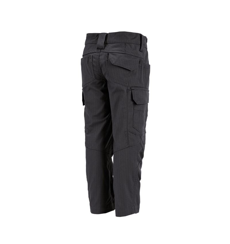 Témata: Kalhoty do pasu e.s.concrete solid, dětské + černá 3