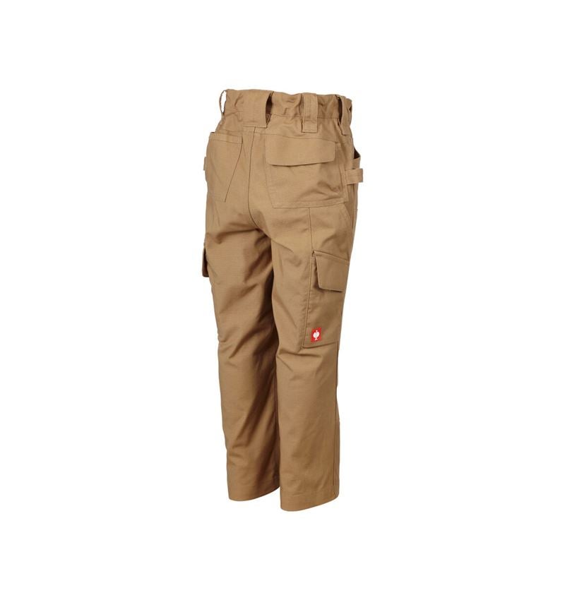 Kalhoty: Double Front kalhoty do pasu e.s.e:pic ripstop,dě + mandlově hnědá 6