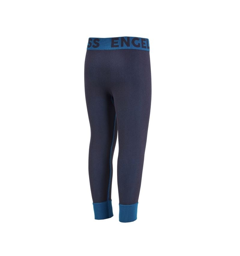 Spodní prádlo: e.s. Funkční-Long Pants seamless - warm, dětská + tmavomodrá 1