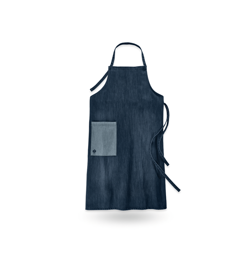 Zástěry: e.s. Zástěra denim, dlouhé + mediumwashed