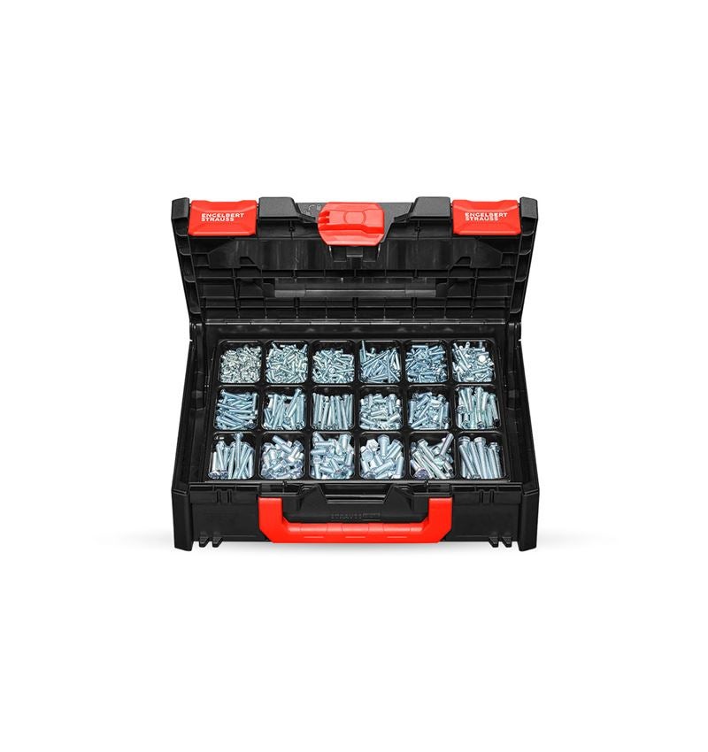 Šrouby: Šrouby s šestihrannou hlavou DIN 933 v STRAUSSboxu